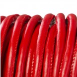 Zdjęcie - Rzemień szyty czerwony 10mm